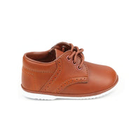 James Baby Waxed Leather Lace Up Shoe