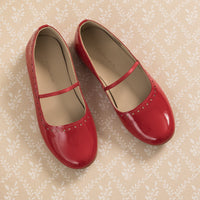 Sasha Ballerina Flat, Red