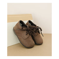 James Baby Nubuck Leather Lace Up Shoe