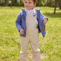 Little English toddler boys white turtleneck with football print