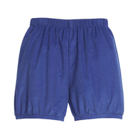 Little English traditional clothing, banded short in royal blue corduroy for little boy