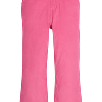 Little English traditional clothing, bootcut pant in hot pink corduroy for little girls