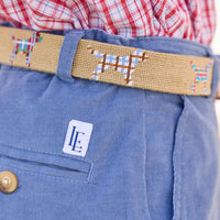 little english classic childrens clothing, classic pant in stormy blue corduroy for little boys