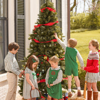 Little English Classic Children's clothing boys and girls winter styles for the holiday season, coordinating outfits