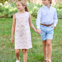 Classic Shift Dress - Pink Alligator Alley