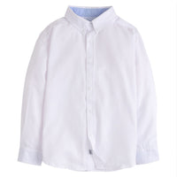little english classic childrens clothing boys white button down shirt