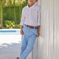 Button Down Shirt - White Oxford