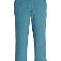 Little English traditional children's clothing, classic pant with zipper and belt loops in alpine blue corduroy for boys