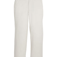 Little English classic pant for boys, faux button closure with zipper and interior elastic adjuster, khaki twill pant with belt loops for older boys