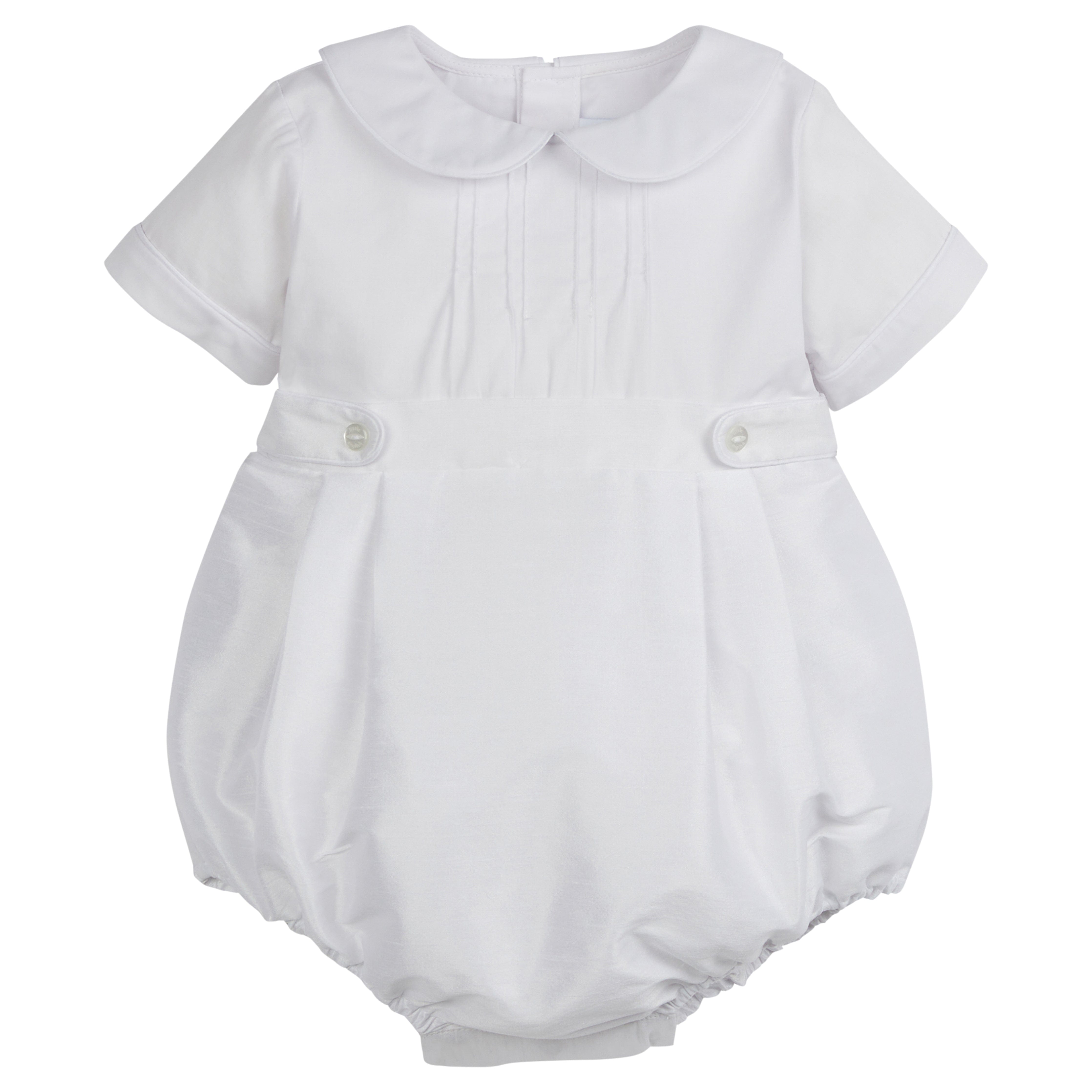 Funtasia Too Baby Boys Dressy Linen Bubble - White main image 0