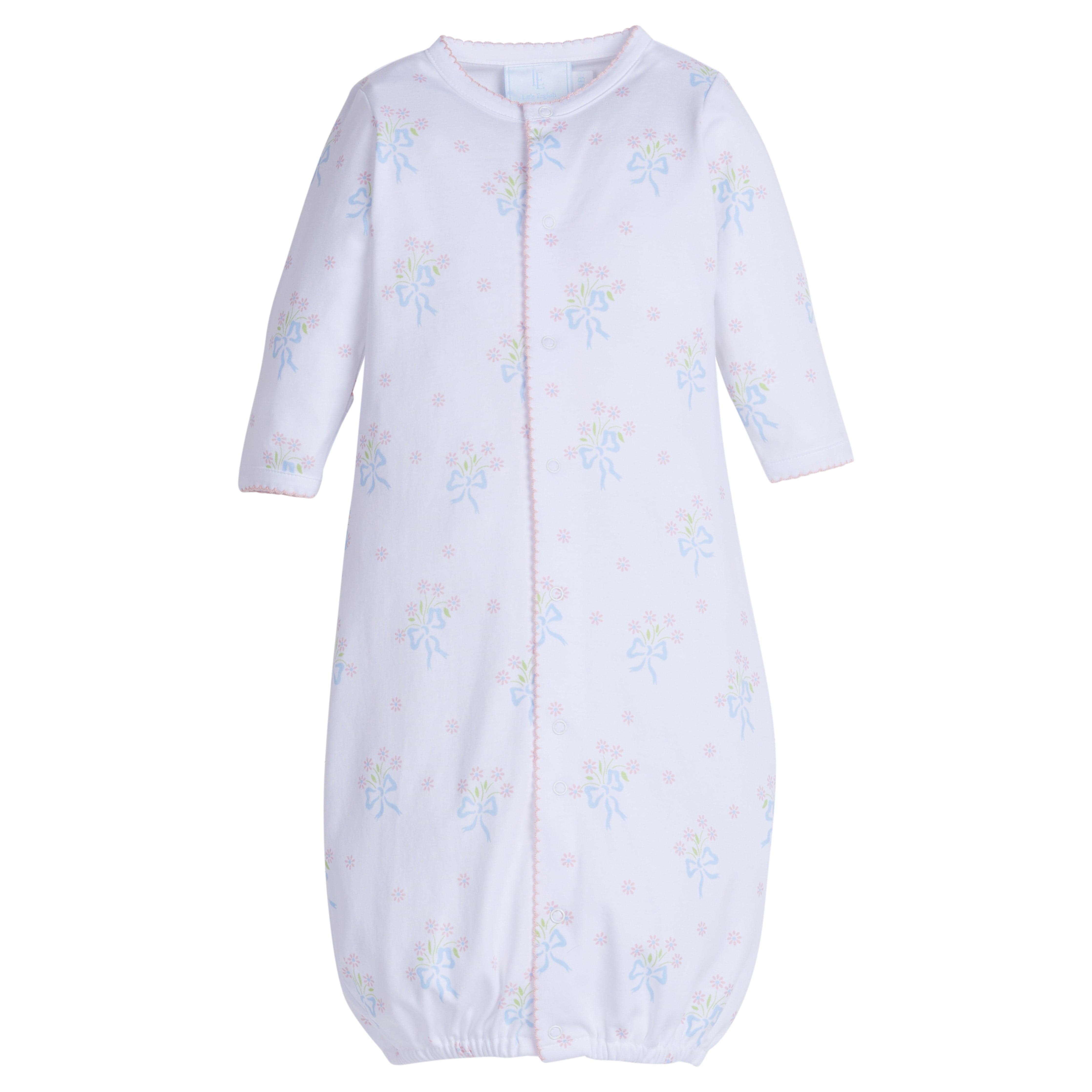 Joy Converter Gown with Crochet Blue Trim main image 0