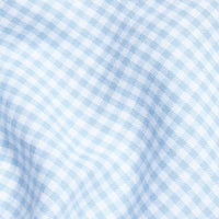 little english classic children's clothes light blue gingham