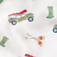 little english classic children's clothes wagoneer print with other fall motifs