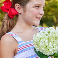 Georgia Dress - Americana Stripe