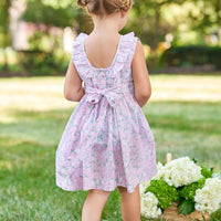 Isabel Dress - Pink Wimbledon Floral