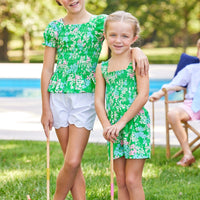 Scallop Short - Weißer Twill