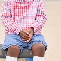 Peter Pan Shirt - Hartford Plaid