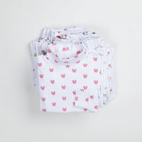 Printed Turtleneck - Red Bow