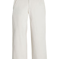 Little English classic pull on pants for little boys. Khaki twill pant with elastic waistband in back and faux button front.