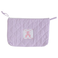 Little English Classic children's luggage lavender ballet slipper cosmetic bag
