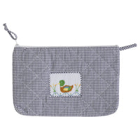 Little English classic children's luggage navy mallard cosmetic bag