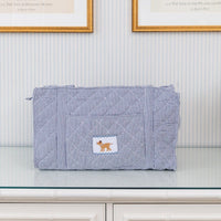 Little English classic children's luggage navy boy lab duffle