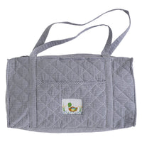Little English classic children's luggage navy mallard duffle