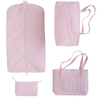 Little English classic children's luggage light pink full set