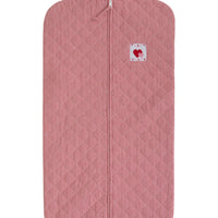 Little English classic children's luggage red hearts garment bag