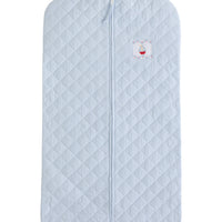 Little English classic children's luggage, light blue sailboat garment bag