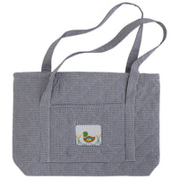 Little English classic children's luggage navy mallard tote bag