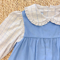 Pullover „Madison“ – Cord in Stürmischem Blau