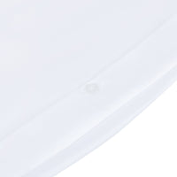 Little English baby pillow case with scallop edge trimmed in light blue embroidery, nursery goods for baby