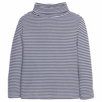 little english classic childrens clothing, navy blue striped turtleneck