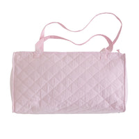 Little English classic children's luggage light pink duffle