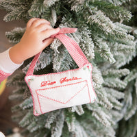 Dear Santa Door Pillow, Little English, classic children's clothing, preppy children's clothing, traditional children's clothing, classic baby clothing, traditional baby clothing