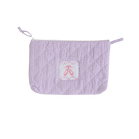 Little English Classic children's luggage lavender ballet slipper cosmetic bag