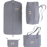 Little English classic children's luggage navy boy lab full set