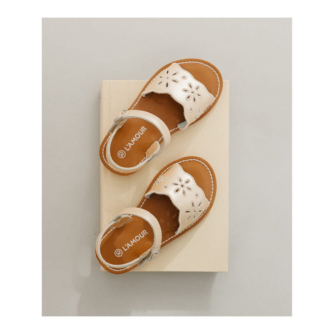 Augusta Embroidered Sandal