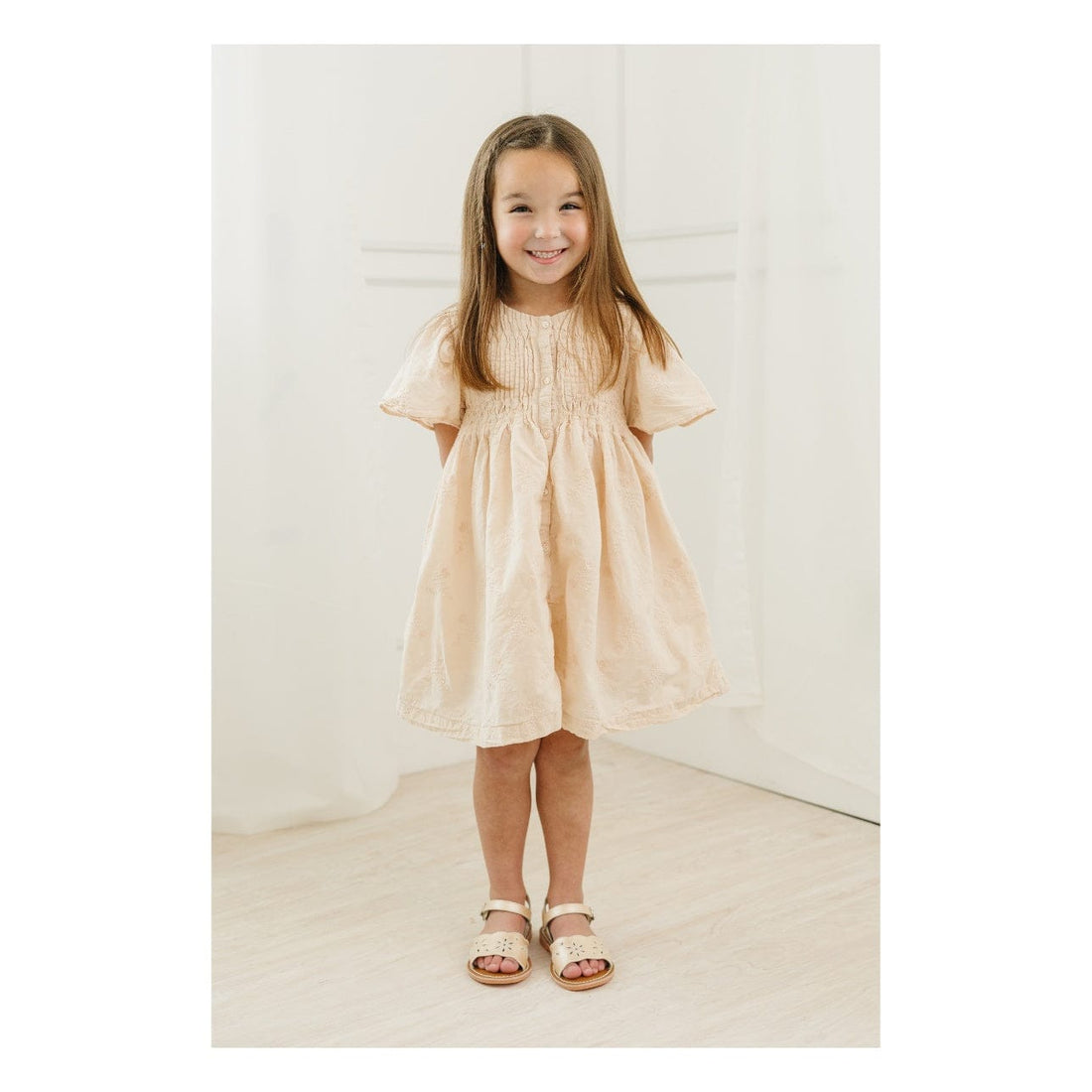 Augusta Embroidered Sandal