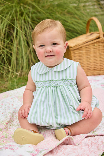 Sleeveless Barrington Bubble - Meriwether Stripe
