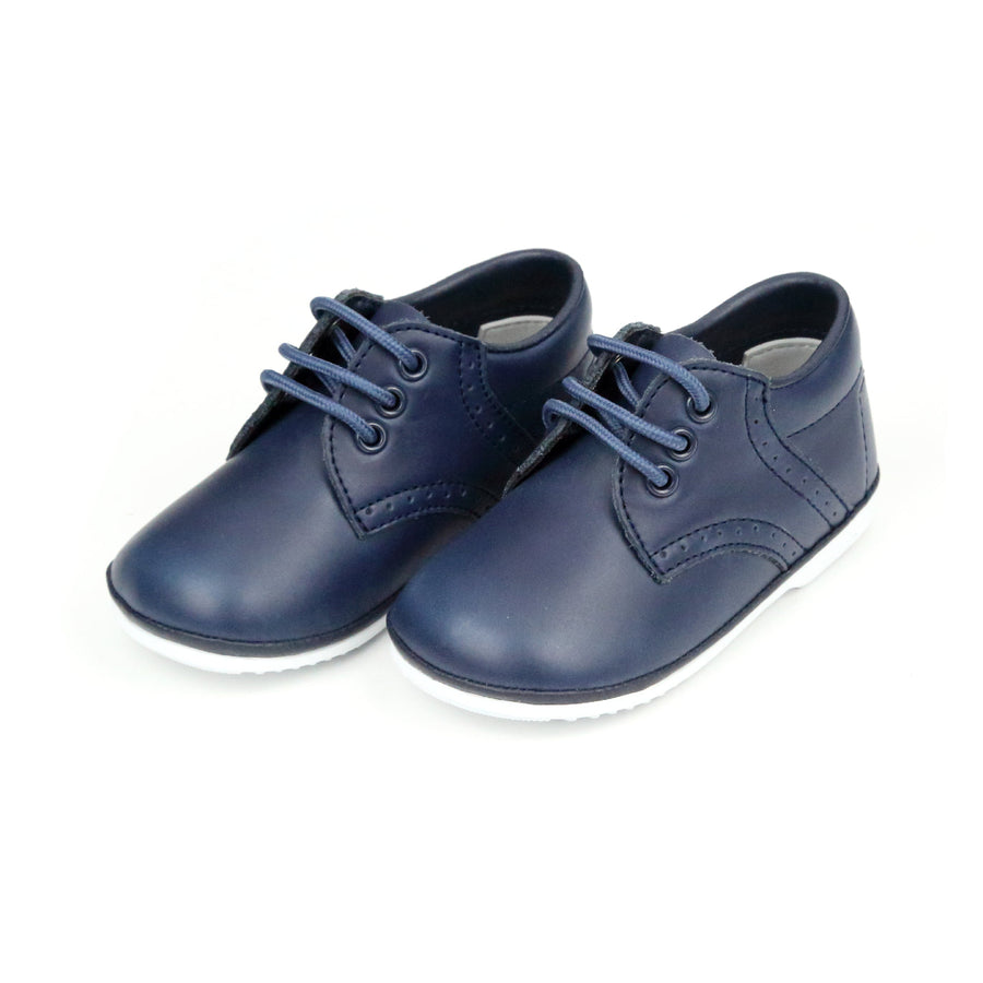 James Baby Waxed Leather Lace Up Shoe