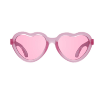 Fuchsia Haze Heart | Pink Transparent Lenses