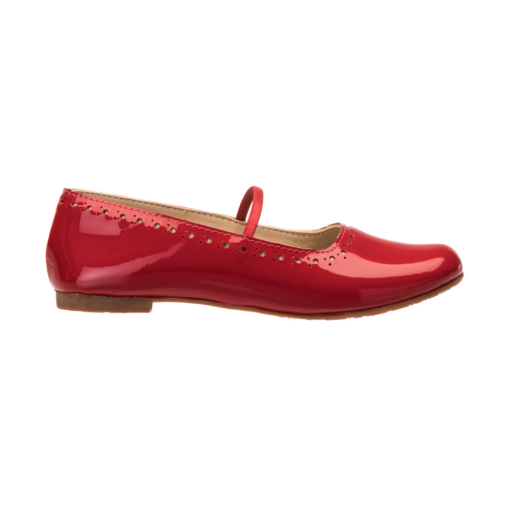 Sasha Ballerina Flat, Red