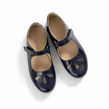 Rosie Mary Jane Patent Blue