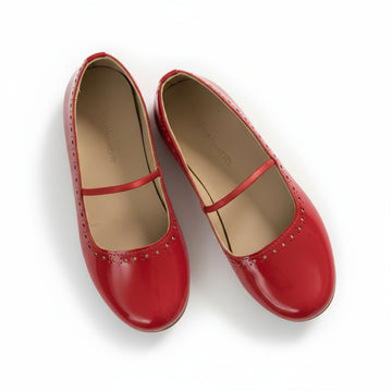 Sasha Ballerina Flat, Red