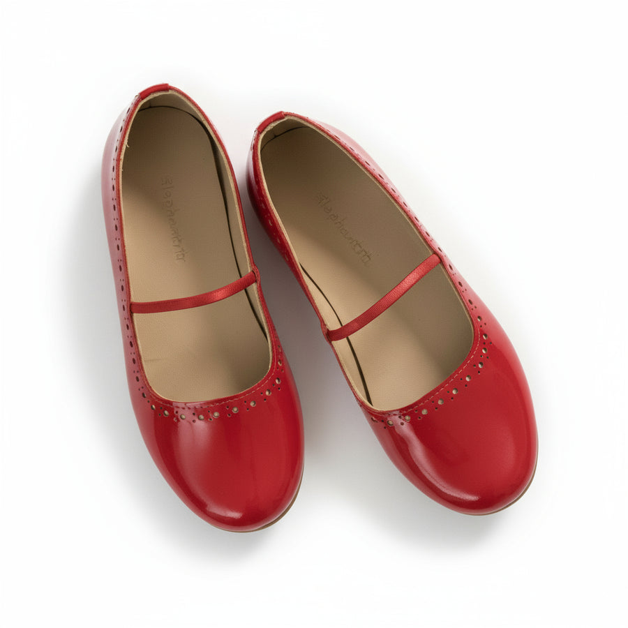 Sasha Ballerina Flat, Red