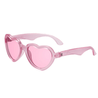Fuchsia Haze Heart | Pink Transparent Lenses