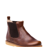 Leather Bootie Apache Brown
