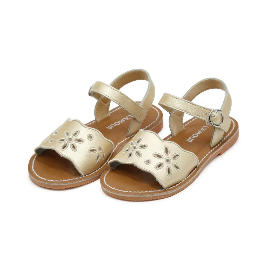 Augusta Embroidered Sandal